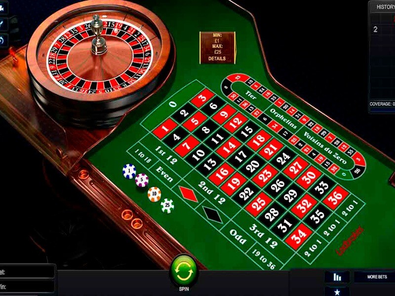 Игровой автомат European Roulette